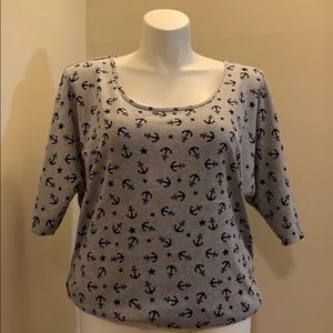 anchor blouse
